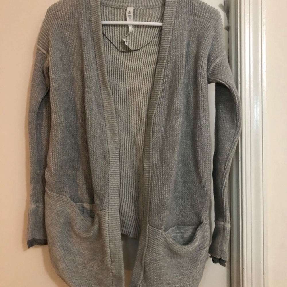 Lululemon cardigan grey sweater